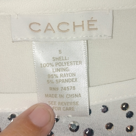 Cache blouse - Picture 3 of 5